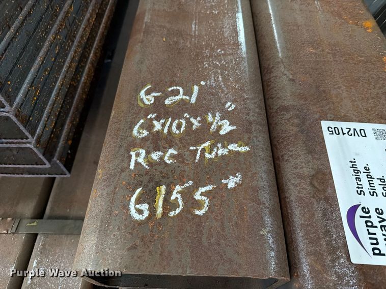 image for item DV2105 Rectangular steel tube