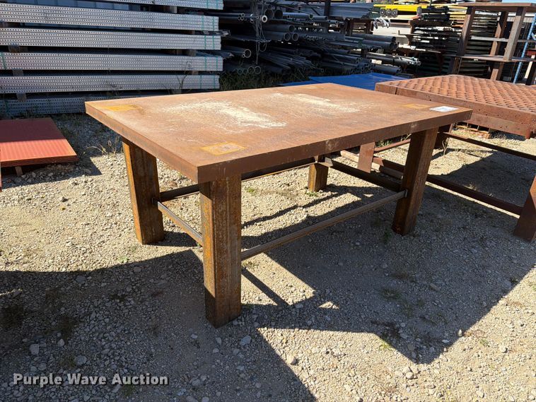 Welding table in Dubuque, IA | Item DV2117 for sale | Purple Wave