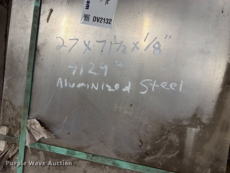 image for item DV2132 Aluminized steel sheets