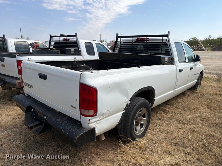 image for item DV8612 2003 Dodge Ram 2500 Crew Cab pickup truck