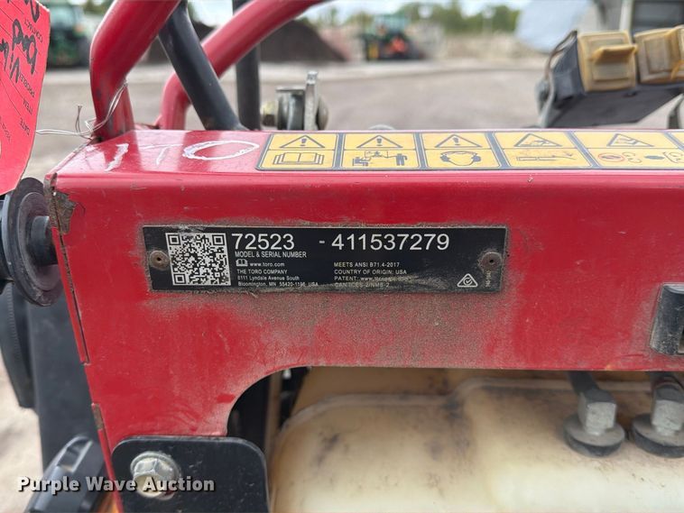 image for item DZ4952 Toro Grand Stand Multi Force ZTR lawn mower