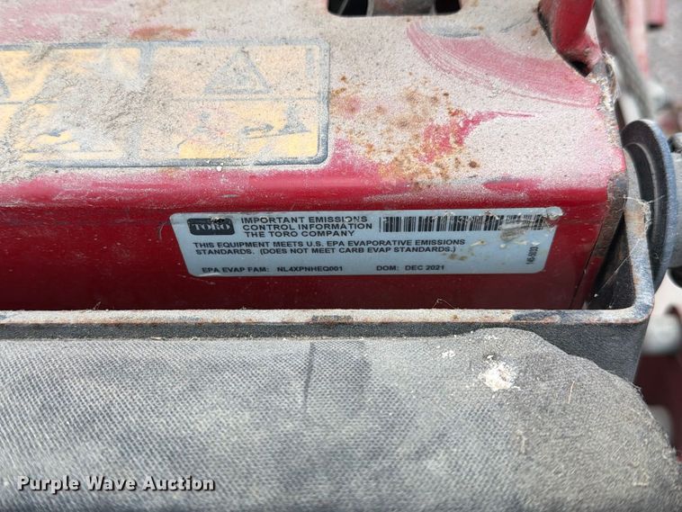 image for item DZ4955 Toro Grand Stand Multi Force ZTR lawn mower