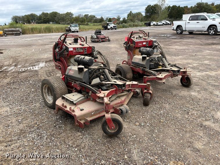 image for item DZ4959 (2) Toro Grand Stand Multi Force ZTR lawn mower