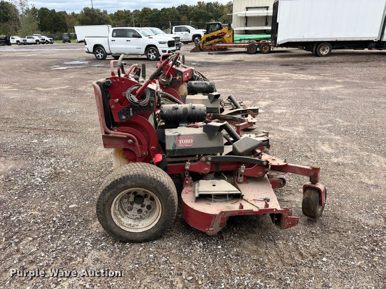 image for item DZ4959 (2) Toro Grand Stand Multi Force ZTR lawn mower