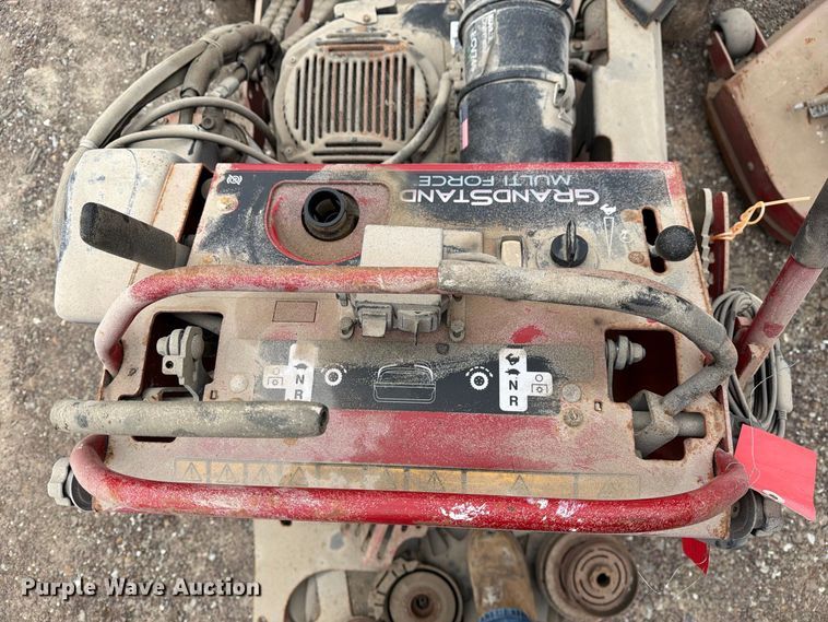 image for item DZ4959 (2) Toro Grand Stand Multi Force ZTR lawn mower