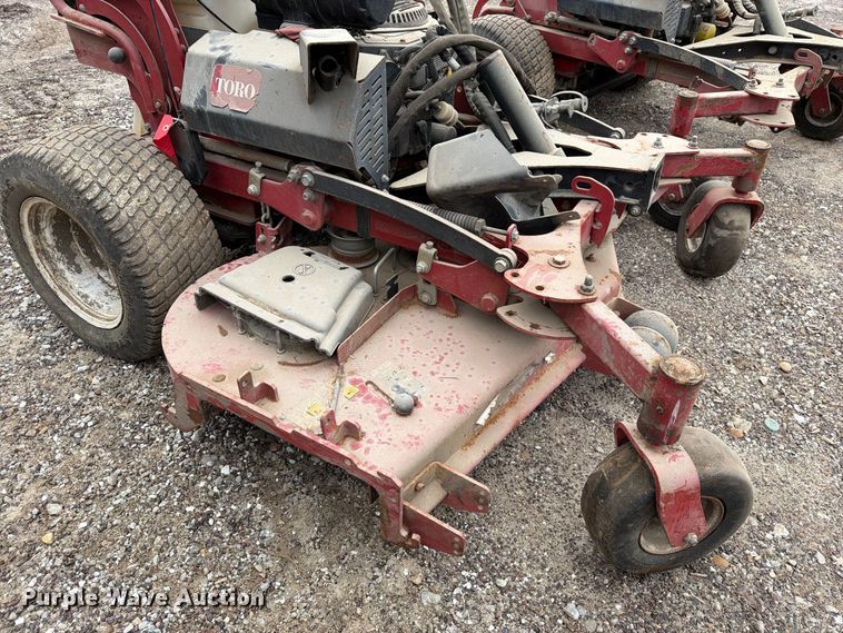 image for item DZ4959 (2) Toro Grand Stand Multi Force ZTR lawn mower