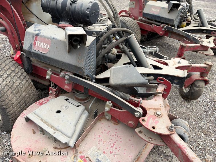 image for item DZ4959 (2) Toro Grand Stand Multi Force ZTR lawn mower