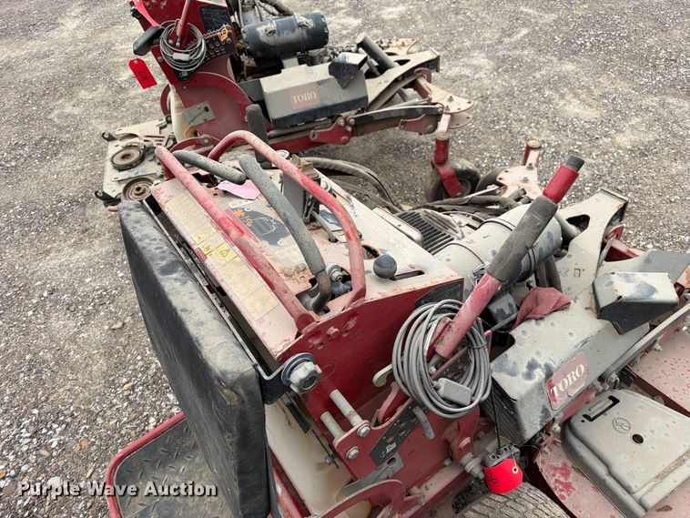 image for item DZ4959 (2) Toro Grand Stand Multi Force ZTR lawn mower