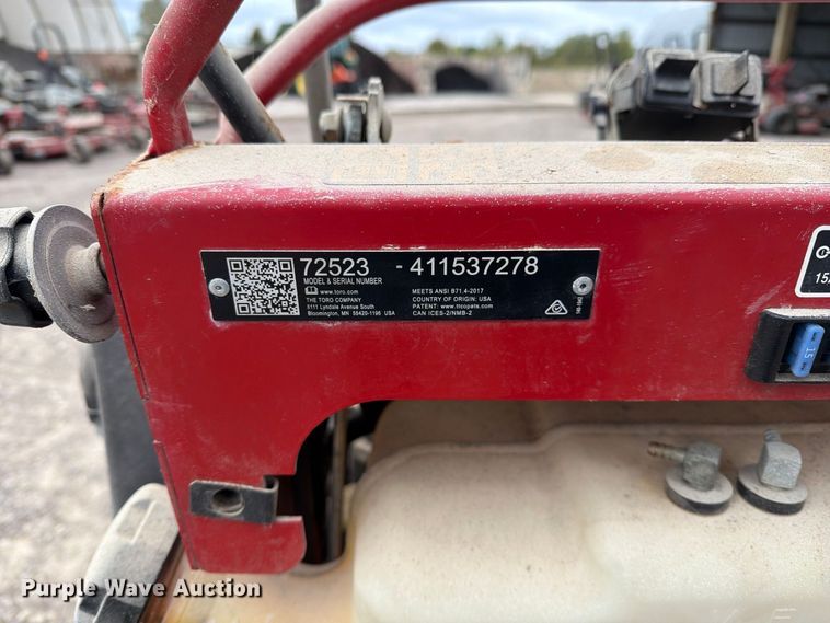 image for item DZ4959 (2) Toro Grand Stand Multi Force ZTR lawn mower