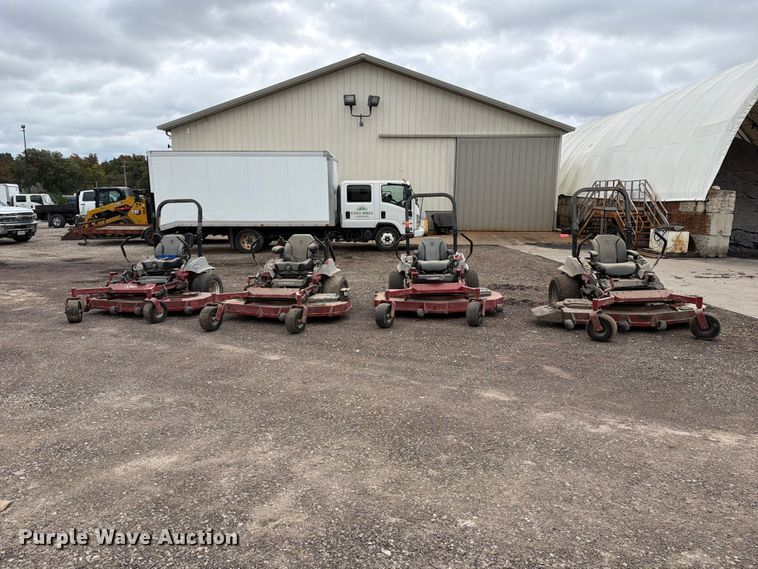image for item DZ4960 (4) eXmark Lazer Z S-Series ZTR lawn mowers