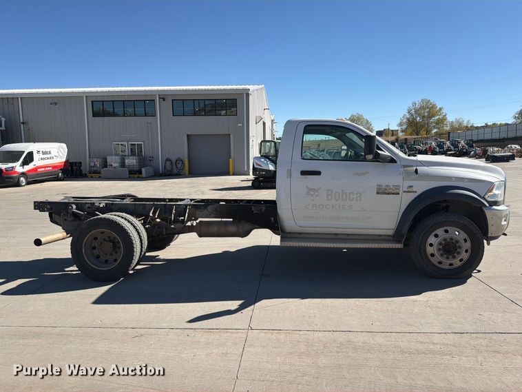 image for item ED0070 2017 RAM 5500 truck cab and chassis