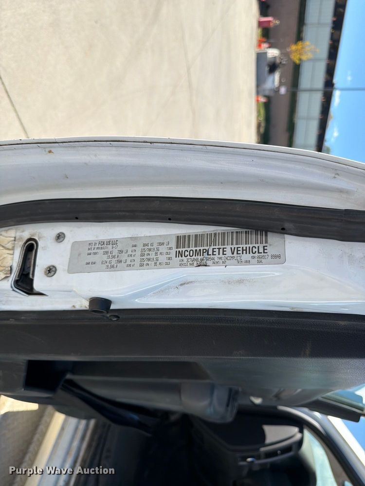 image for item ED0070 2017 RAM 5500 truck cab and chassis