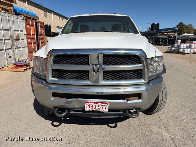 image for item ED0073 2017 RAM 5500 truck cab and chassis