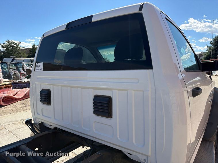 image for item ED0073 2017 RAM 5500 truck cab and chassis