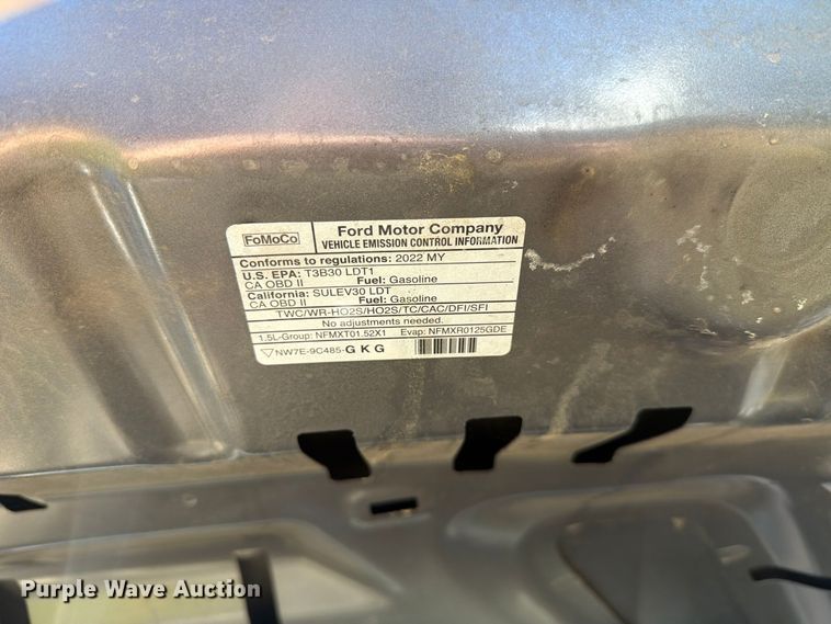 image for item EF1455 2022 Ford Escape SUV