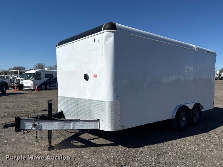 image for item EG2147 2014 Double R Trailers enclosed cargo trailer