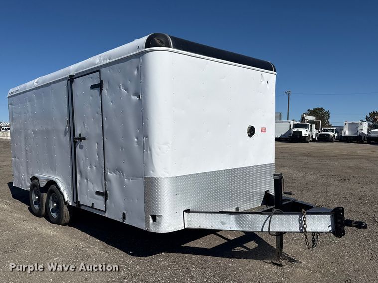 image for item EG2147 2014 Double R Trailers enclosed cargo trailer