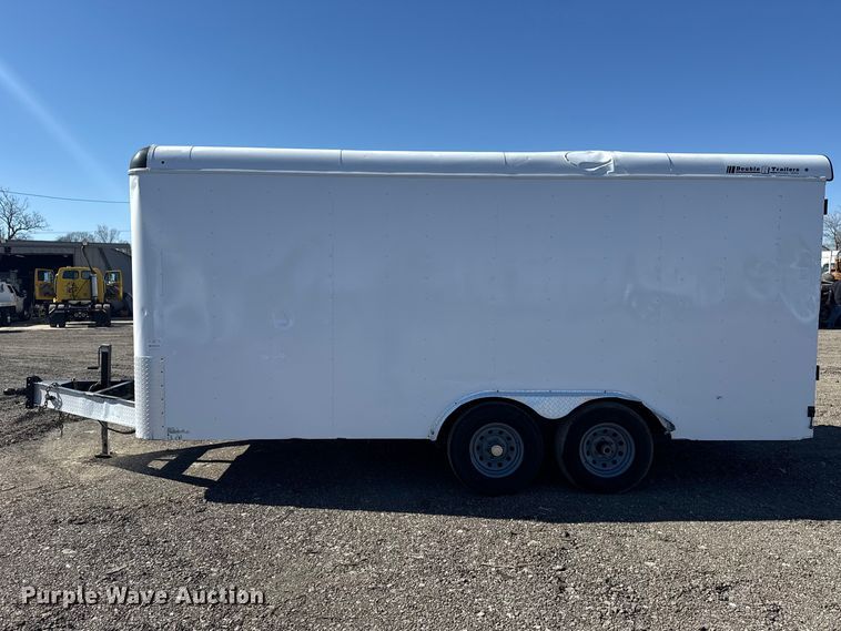 image for item EG2147 2014 Double R Trailers enclosed cargo trailer