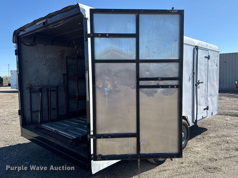 image for item EG2147 2014 Double R Trailers enclosed cargo trailer