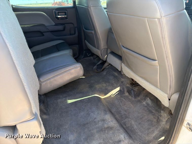 image for item EI7773 2016 Chevrolet Silverado 3500HD Crew Cab utility bed pickup truck