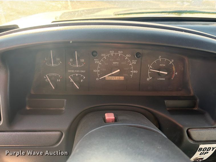 image for item EI7847 1993 Ford F-350 dump bed pickup truck