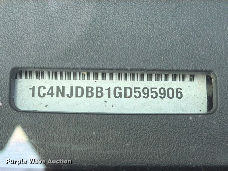 image for item EI7871 2016 Jeep Compass SUV