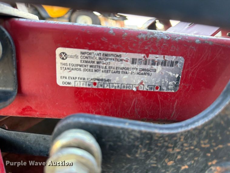 image for item EL1080 2003 eXmark RAE708GEM52300 ZTR lawn mower