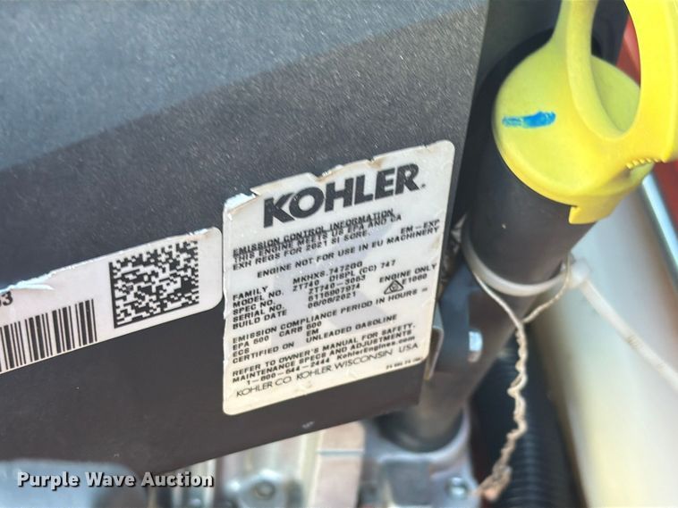 image for item EL1082 2021 Kubota Z251KH ZTR lawn mower