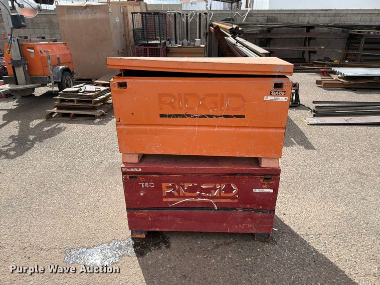 image for item EL2663 (2) job site boxes
