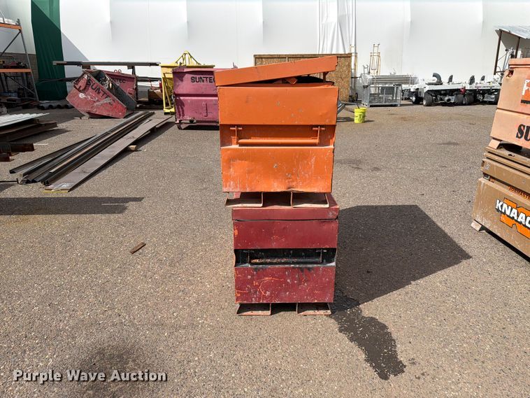image for item EL2663 (2) job site boxes