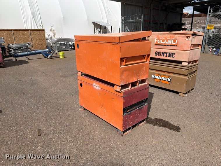 image for item EL2663 (2) job site boxes