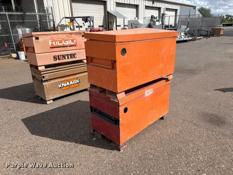 image for item EL2663 (2) job site boxes