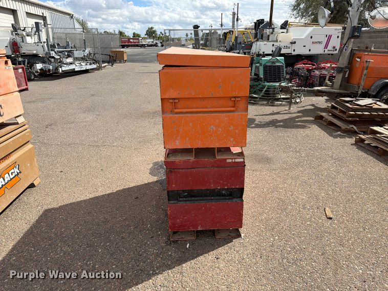 image for item EL2663 (2) job site boxes