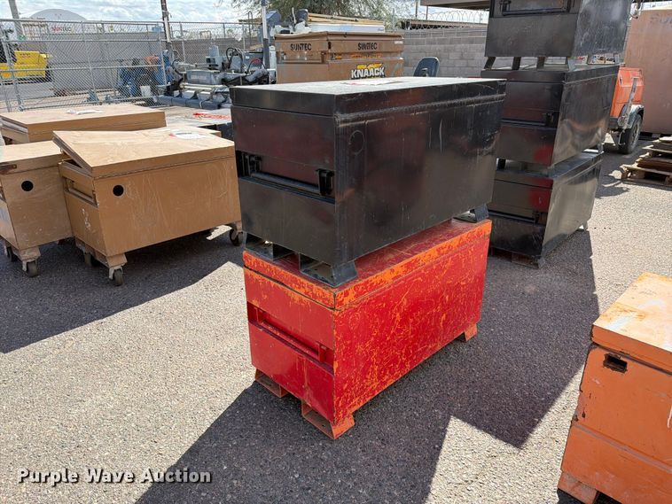image for item EL2666 (2) job site boxes