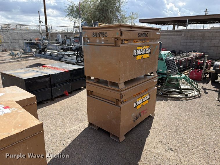 image for item EL2667 (2) job site boxes