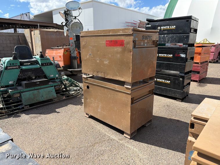 image for item EL2667 (2) job site boxes