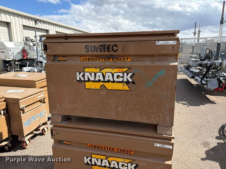 image for item EL2667 (2) job site boxes