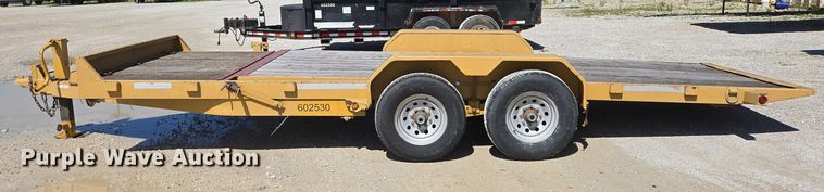 image for item EN3763 2013 Rice tilt deck equipment trailer
