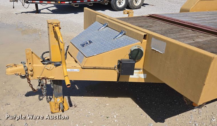 image for item EN3763 2013 Rice tilt deck equipment trailer
