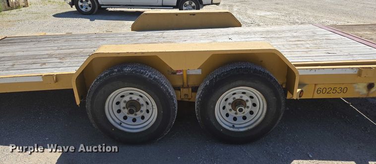 image for item EN3763 2013 Rice tilt deck equipment trailer