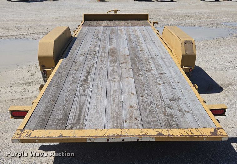 image for item EN3763 2013 Rice tilt deck equipment trailer