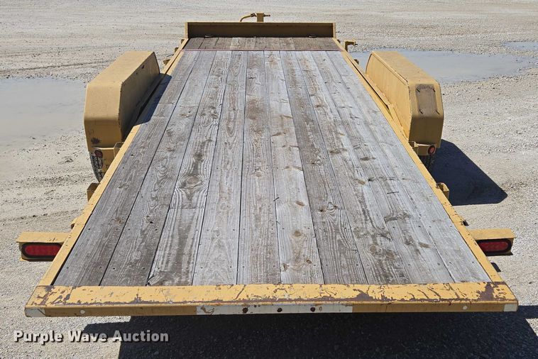image for item EN3763 2013 Rice tilt deck equipment trailer