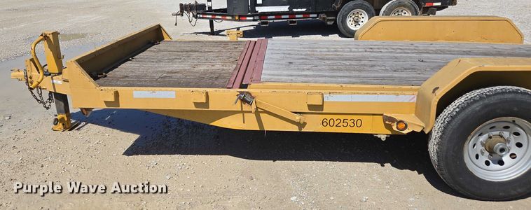 image for item EN3763 2013 Rice tilt deck equipment trailer