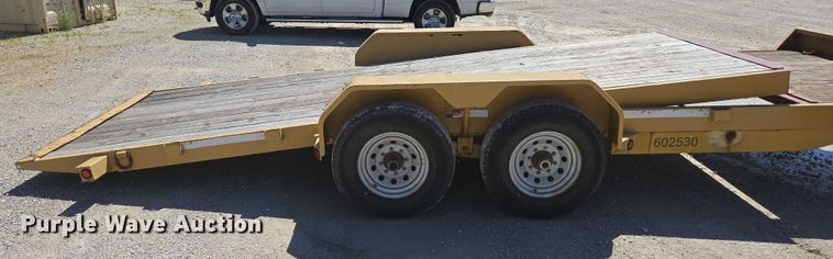 image for item EN3763 2013 Rice tilt deck equipment trailer