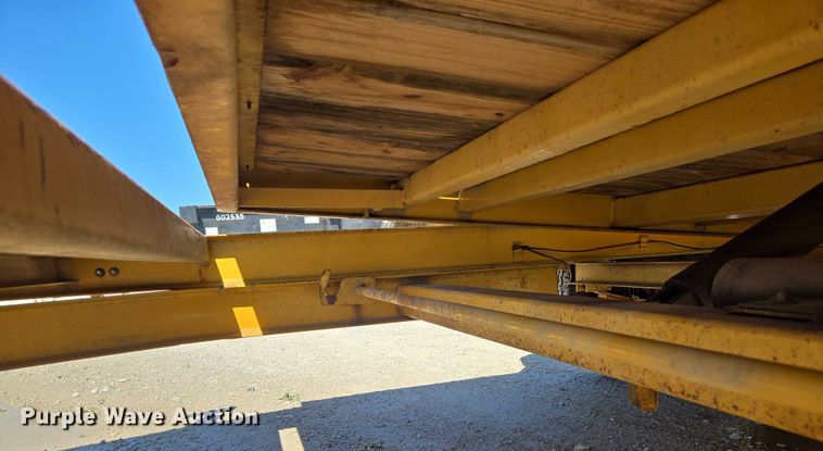 image for item EN3763 2013 Rice tilt deck equipment trailer