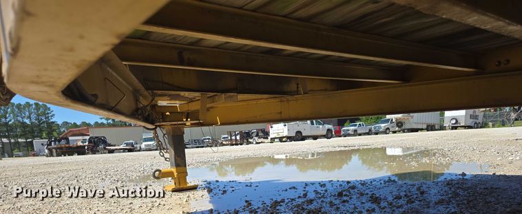 image for item EN3763 2013 Rice tilt deck equipment trailer