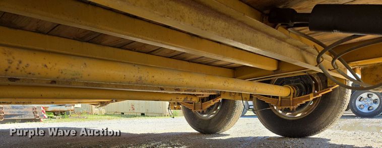 image for item EN3763 2013 Rice tilt deck equipment trailer