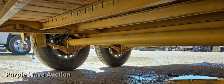 image for item EN3763 2013 Rice tilt deck equipment trailer