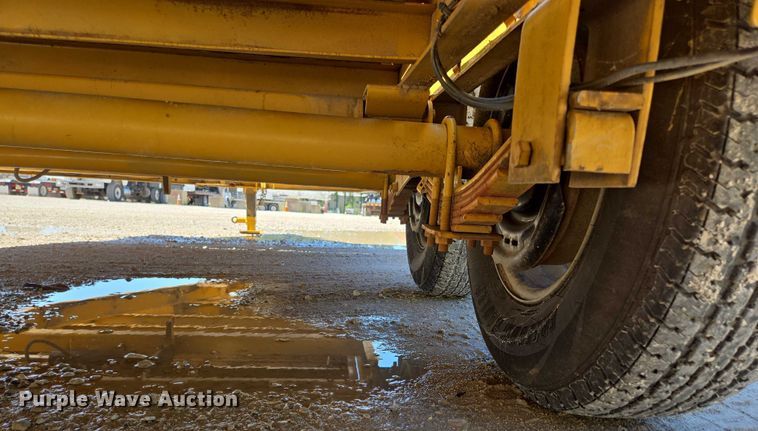 image for item EN3763 2013 Rice tilt deck equipment trailer