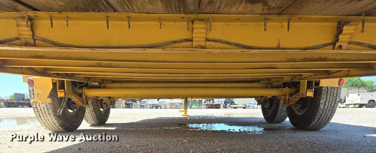 image for item EN3763 2013 Rice tilt deck equipment trailer